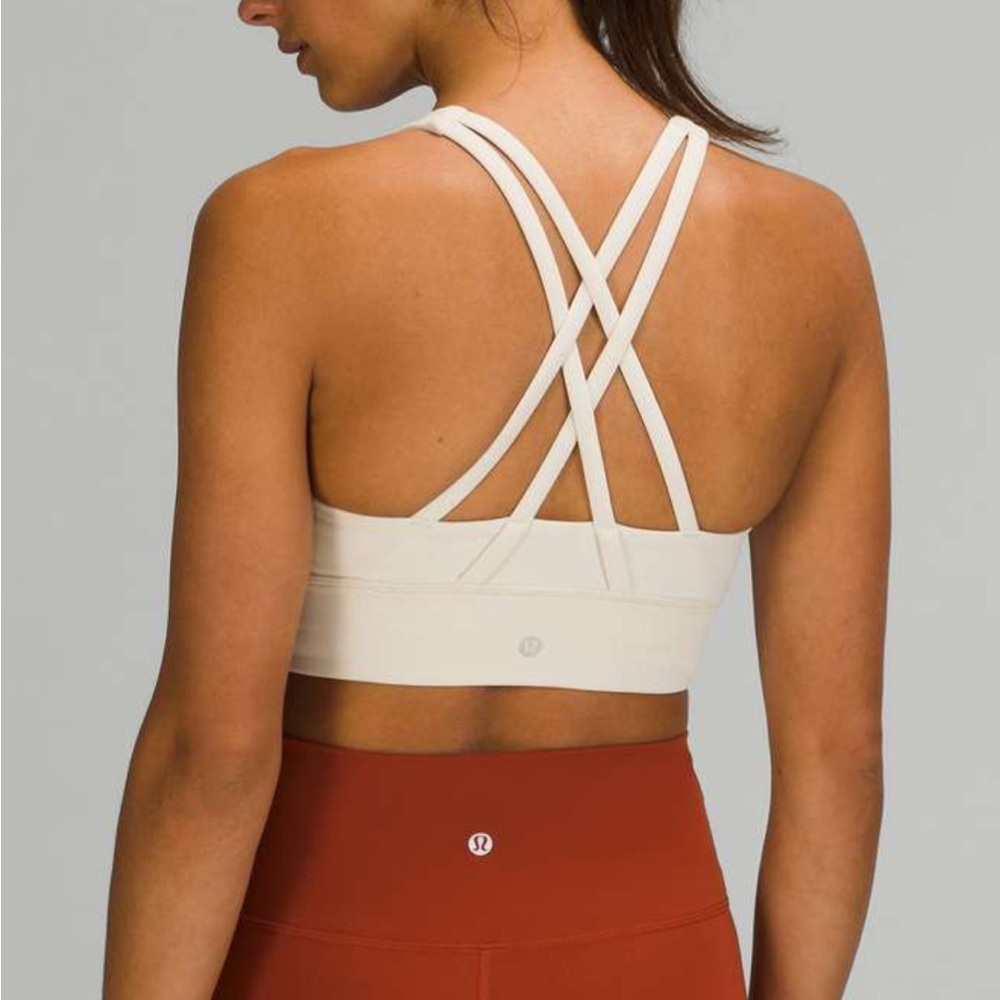 Lululemon Ribbed High Neck Energy Bra